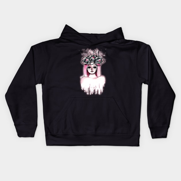 Beautiful Nightmare Kids Hoodie by Lyxy